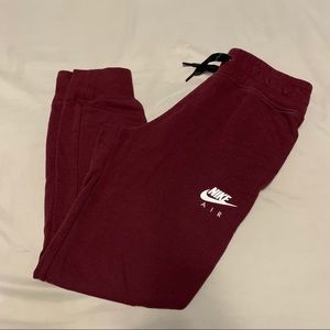Nike Jogger Sweats - Burgundy